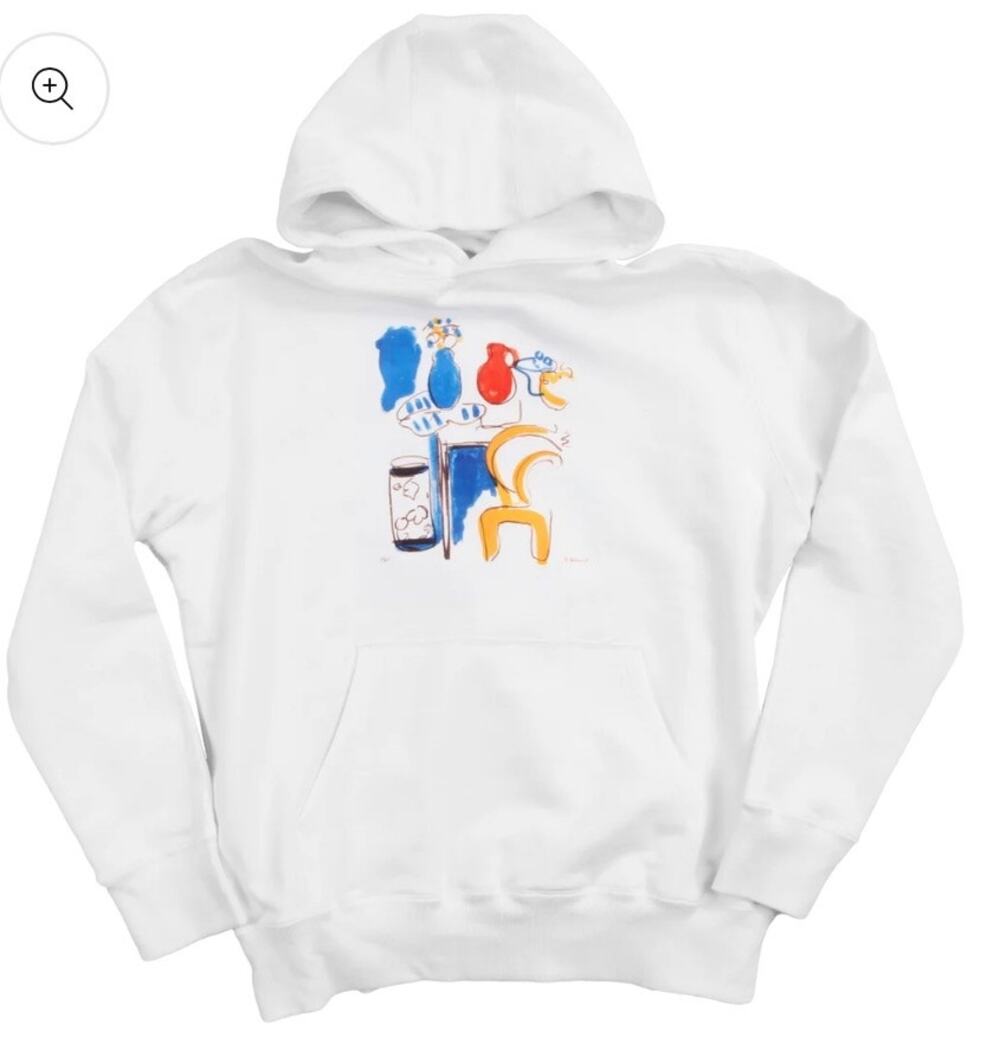 Aime Leon Dore x Tribeca Film Festival Still Life Hoodie Sweatshirt White Sz M